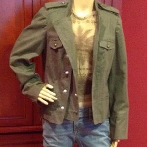 Military Inspired Jacket NWT